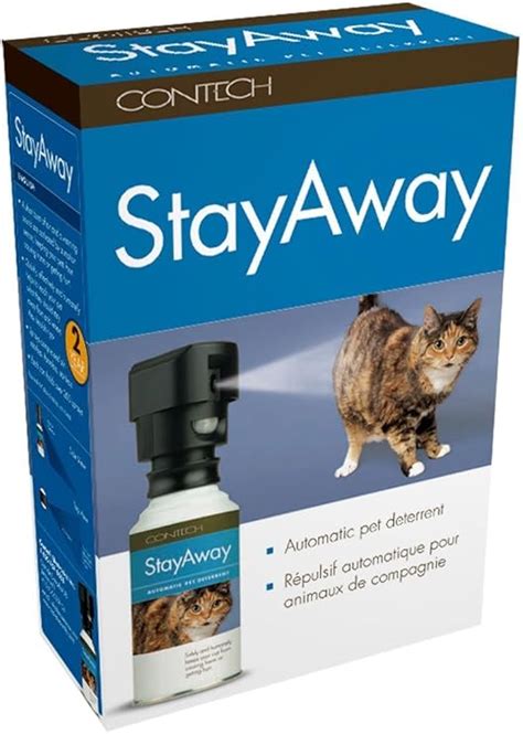 Contech StayAway Motion-Activated Pet Deterrent. Spray, Harmless, Detector, Sensor, Infrared ...