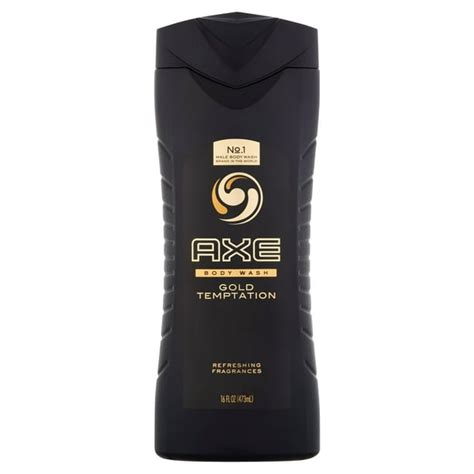 AXE Body Wash for Men Gold Temptation 16 oz - Walmart.com - Walmart.com