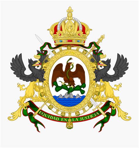 The Coat Of Arms Of The Mexican Empire 1864-1867 - Second Mexican ...