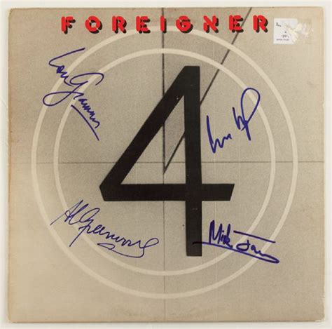 Lot Detail - Foreigner Signed "4" Album