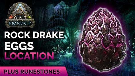 Rock Drake Eggs Location | Ark Fjordur - YouTube