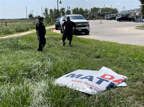 Houston-area candidates see surge in vandalized and stolen signs
