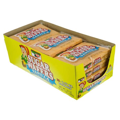 Keebler, Sugar Wafers, Vanilla, 2.75 Oz Bag (12 Count) - RocketDSD