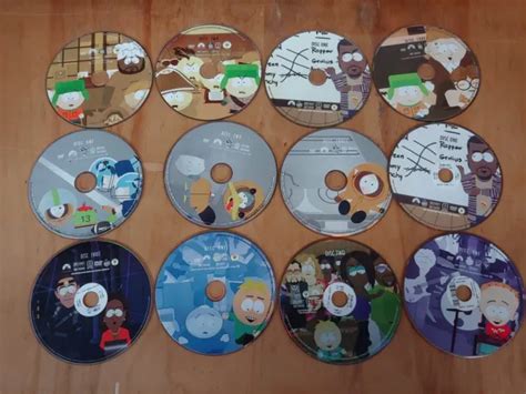 LOT OF 12 SOUTH PARK Animated TV Series DVD Replacement Discs $21.99 - PicClick