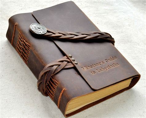 Vintage Styled Leather journal / diary ,Retro Leather notebook,Handmade ...