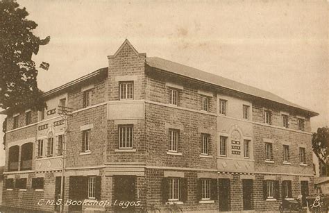 C.M.S. BOOKSHOP, LAGOS - TuckDB Postcards