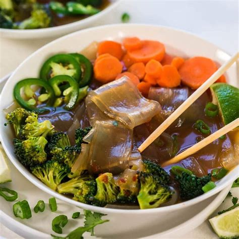 Glass Noodle Soup - Bowl Me Over