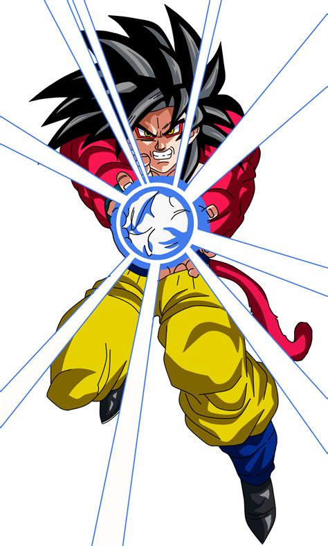 Goku SSJ4 Kamehameha by a-vstudiofan on DeviantArt | Goku, Dragon ball super manga, Dragon ball gt