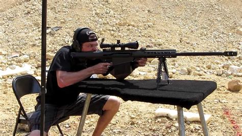 Barrett M82 .50 Caliber Semi-Automatic Rifle - YouTube
