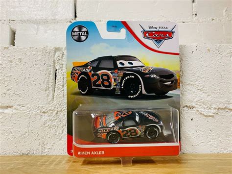 Alan Aiken Axler Nitroade Racer 28 Disney Pixar Diecast Cars Brand New | eBay