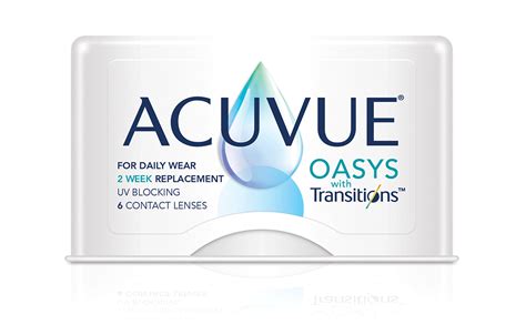 Acuvue Oasys® with Transitions™ | OPTYX Home