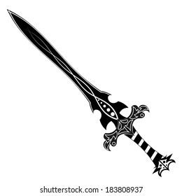 5,744 Medieval Sword Tattoo Images, Stock Photos & Vectors | Shutterstock