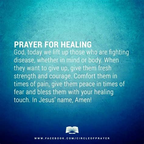 Healing Prayer Quotes, Prayer Quotes Positive, Bible Quotes Prayer ...