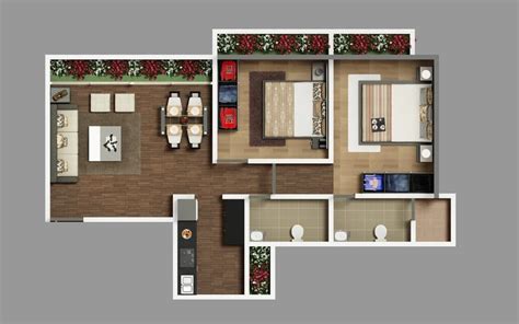 Architectural 2D House Floor Plan Rendering Services | CGTrader