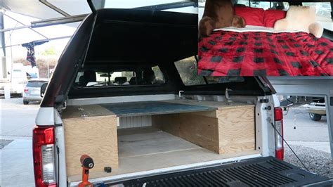 DIY - Truck Bed Camper Build - YouTube