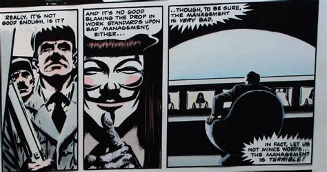 Vendetta. Alan moore y David Lloyd. Relatos en construcción