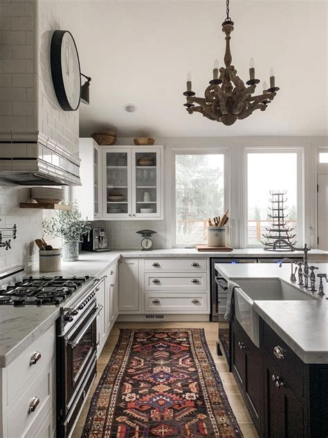 Wine Country Farmhouse Kitchen Reveal | White Subway Tile | Contrasting ...