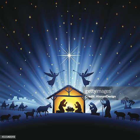 1,814 Nativity Scene High Res Illustrations - Getty Images