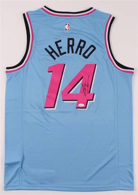 Tyler Herro Signed Heat Jersey (JSA Hologram) | Pristine Auction