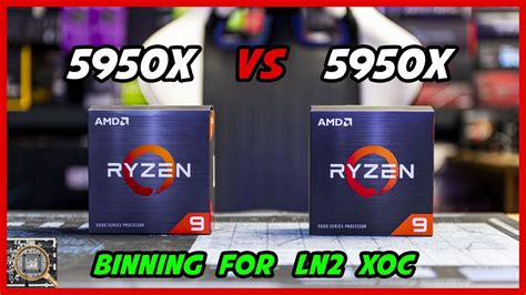 How to bin a Ryzen 9 5950X for Extreme Overclocking - YouTube