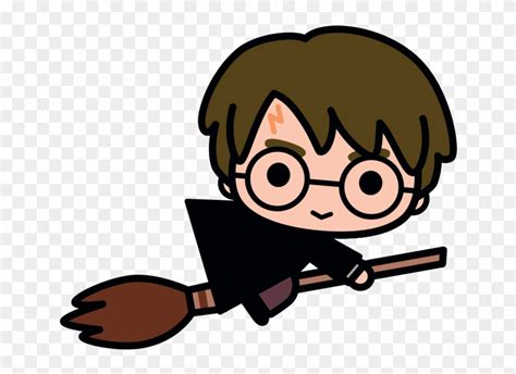 Harry Potter Kawaii Hand Drawn - Harry Potter Cute Drawings - Free Transparent PNG Clipart ...