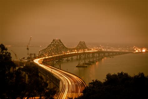 San Francisco–Oakland Bay Bridge [4624x3083] : r/InfrastructurePorn
