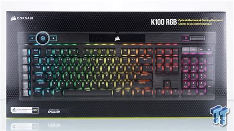 Corsair K100 RGB Optical-Mechanical Gaming Keyboard Review | Keyboard, Mechanic, Optical