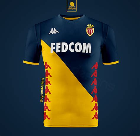 KAPPA AS MONACO FC AWAY KIT CONCEPT