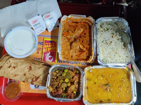 Rajdhani Express Food