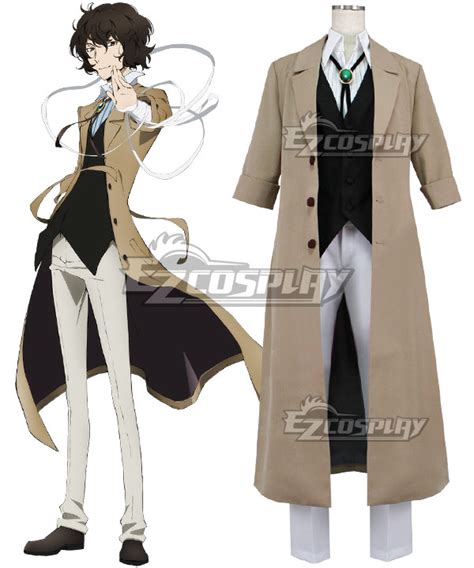 Bungou Stray Dogs Osamu Dazai Brown Cosplay Costume