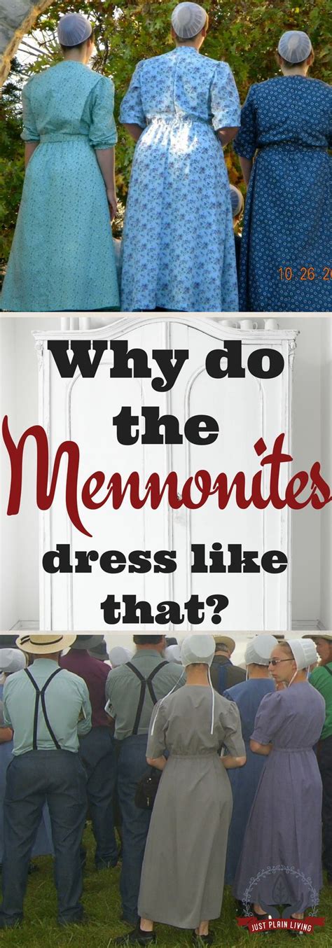 3 Reasons Mennonites and Amish Dress the Way They Do | Mennonite dress ...