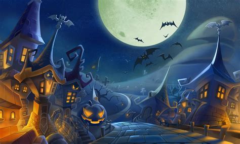 Halloween Town Wallpapers - Wallpaper Cave