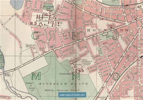 Map of Hounslow, London