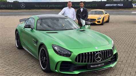 Lewis Hamilton reveals new Mercedes-AMG GT R | Motoring Research