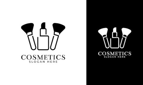 Premium Vector | Minimal cosmetics logo design