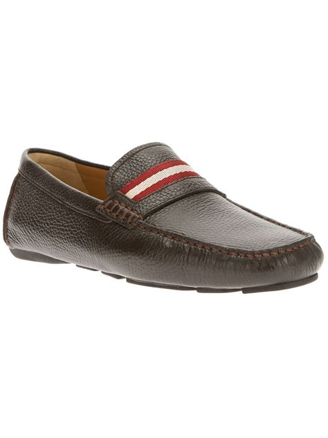 Bally Wabler Loafer in Brown for Men | Lyst