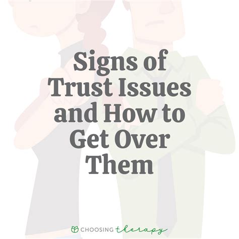 13 Signs of Trust Issues & How to Trust Again