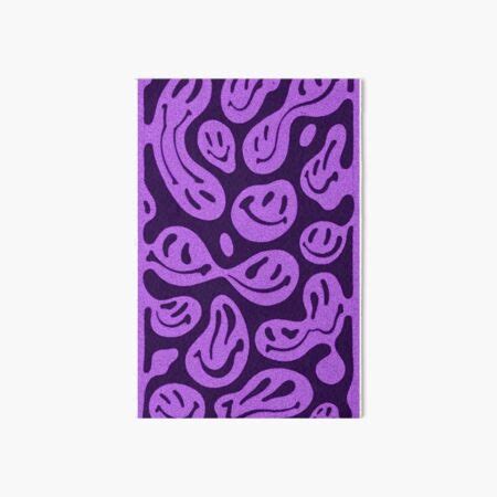 Wall Décor 4x6 print Glitchcore Melted smiley face art print Glitch artwork Psychedelic Glitch ...