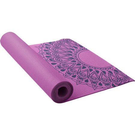 Lotus Printed Yoga Mat, 3mm - Walmart.com