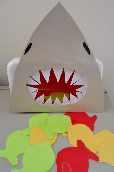 Feed the Shark Preschool Activity - printable template #articulationactivities | Preschool ...