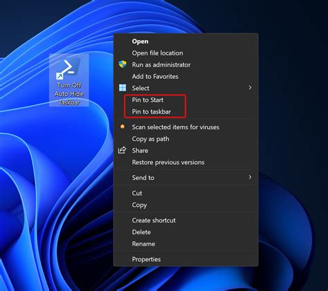 How to Set Up a Desktop Shortcut to Automatically Hide the Taskbar in ...