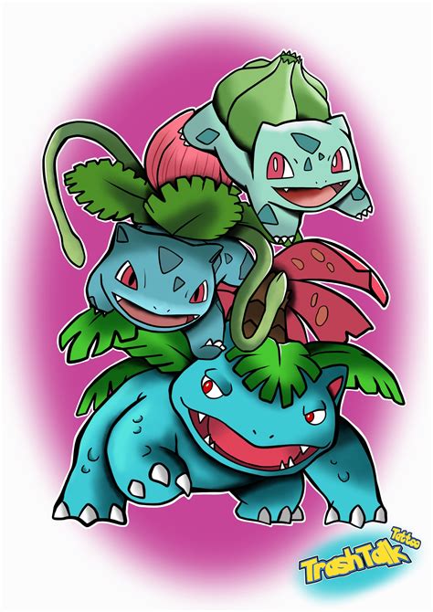 Pokemon Evolution Bulbasaur