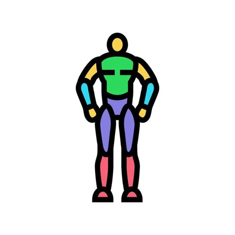 action figure toy child game play color icon vector illustration ...