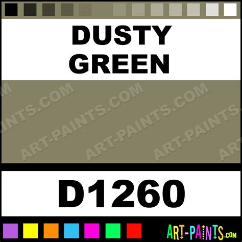 Dusty Green Ultra Ceramic Ceramic Porcelain Paints - D1260 - Dusty ...