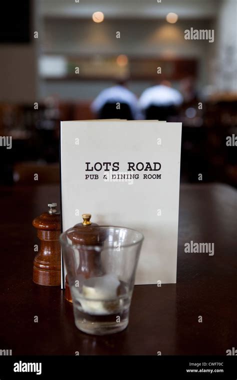 The Lots Road pub and dining room in Chelsea, London Stock Photo - Alamy