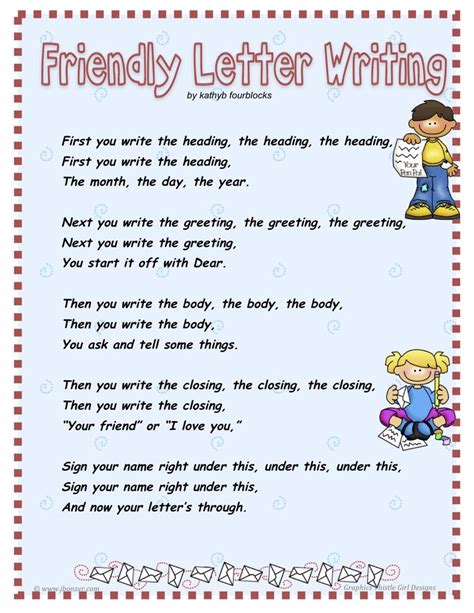 kids friendly letter - Children simply follow the example of characters in the story to create ...