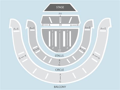 Seated Seating Plan - Sheffield City Hall and Memorial Hall