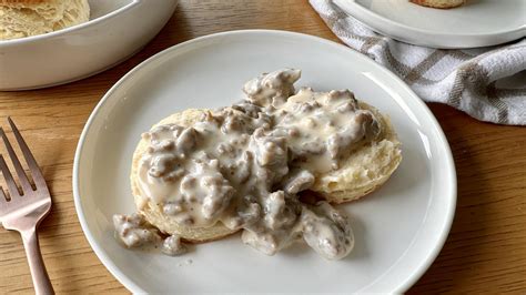 Buttermilk Biscuits And Sausage Cream Gravy Recipe