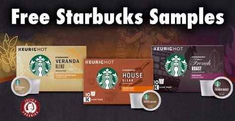 Free Starbucks K-Cups Samples - Julie's Freebies