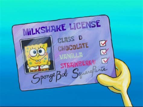 SpongeBob's milkshake license/gallery | Encyclopedia SpongeBobia | FANDOM powered by Wikia